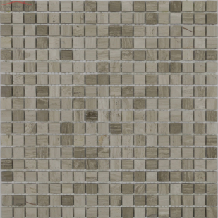 Мозаика Leedo Ceramica Pietrine Travertino Silver POL К-0116 (15х15) 4 мм
